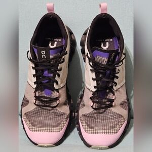 On Running Women's Cloud X Shift Running Shoes - Black and Purple